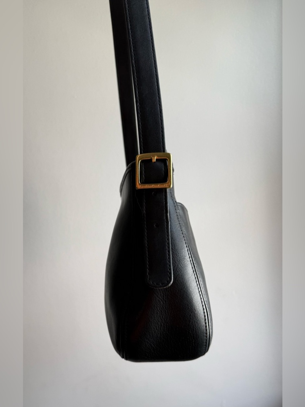 Coach Chelsea Zip Shoulder Bag Style 6000 Black USA - Picture 6 of 12